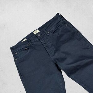 J.Crew 770 Stretch Kurabo Japanese Fabric Pants Black Mens 30x30 AS292